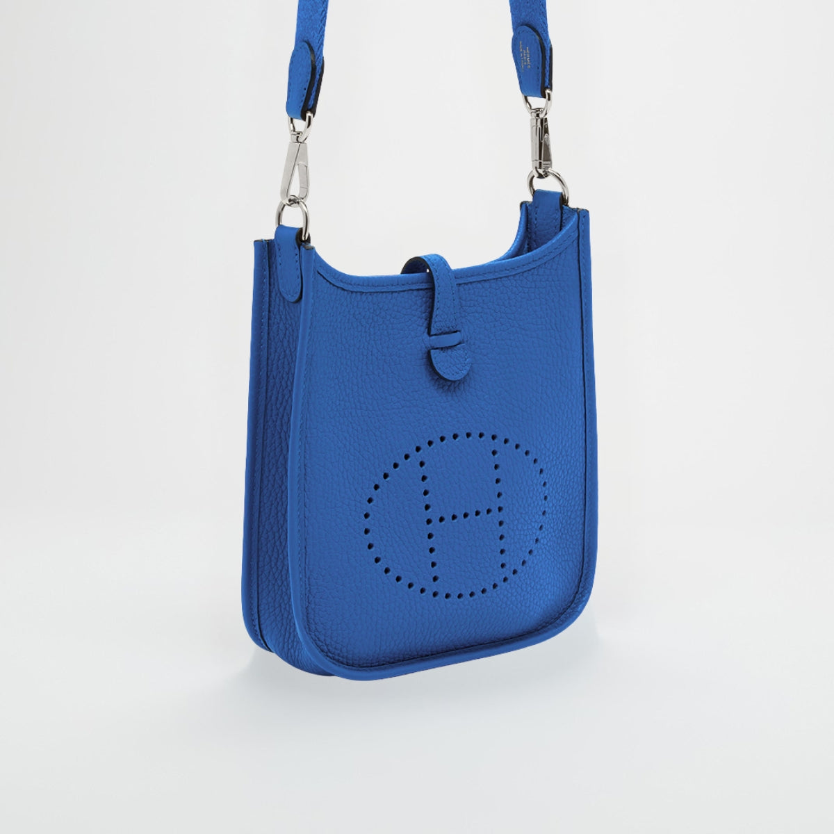 Mini Evelyne Bag in Bleu Zellige Clemence Leather [ReSale]