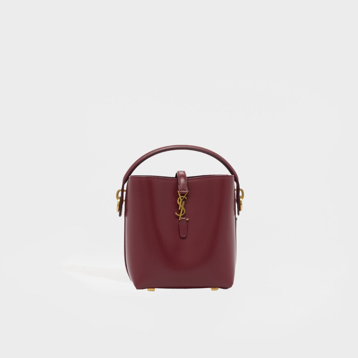 Le 37 Mini Shoulder Bag in Burgundy