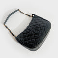 CC Quilted Caviar Shoulder Bag in Black 2003 - 2004