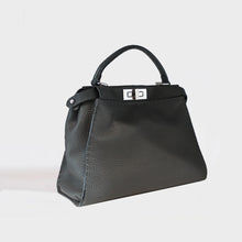 Load image into Gallery viewer, FENDI Peekaboo Selleria Leather Handbag in Grey