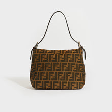 Load image into Gallery viewer, FENDI Mamma Zucca Baguette Shoulder Bag in Brown Canvas