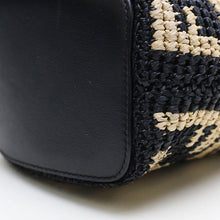 Load image into Gallery viewer, FENDI Mon Tresor Mini FF-Logo Raffia Bucket Bag [ReSale]