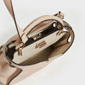 Peekaboo Selleria Leather Handbag in Nude Pink