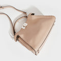 Peekaboo Selleria Leather Handbag in Nude Pink