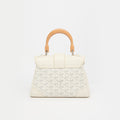 Saïgon Souple Mini Bag in White