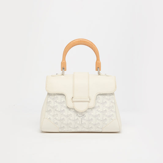 Saïgon Souple Mini Bag in White