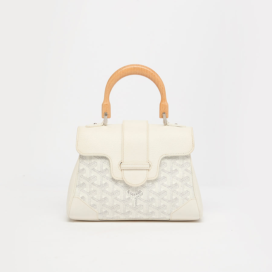 Saïgon Souple Mini Bag in White
