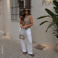 Horsebit 1955 GG Supreme Shoulder Bag with White Leather Trim