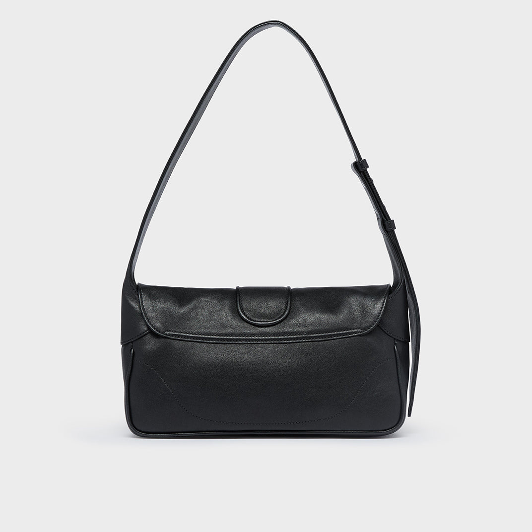 Aphrodite Small Shoulder Bag in Black