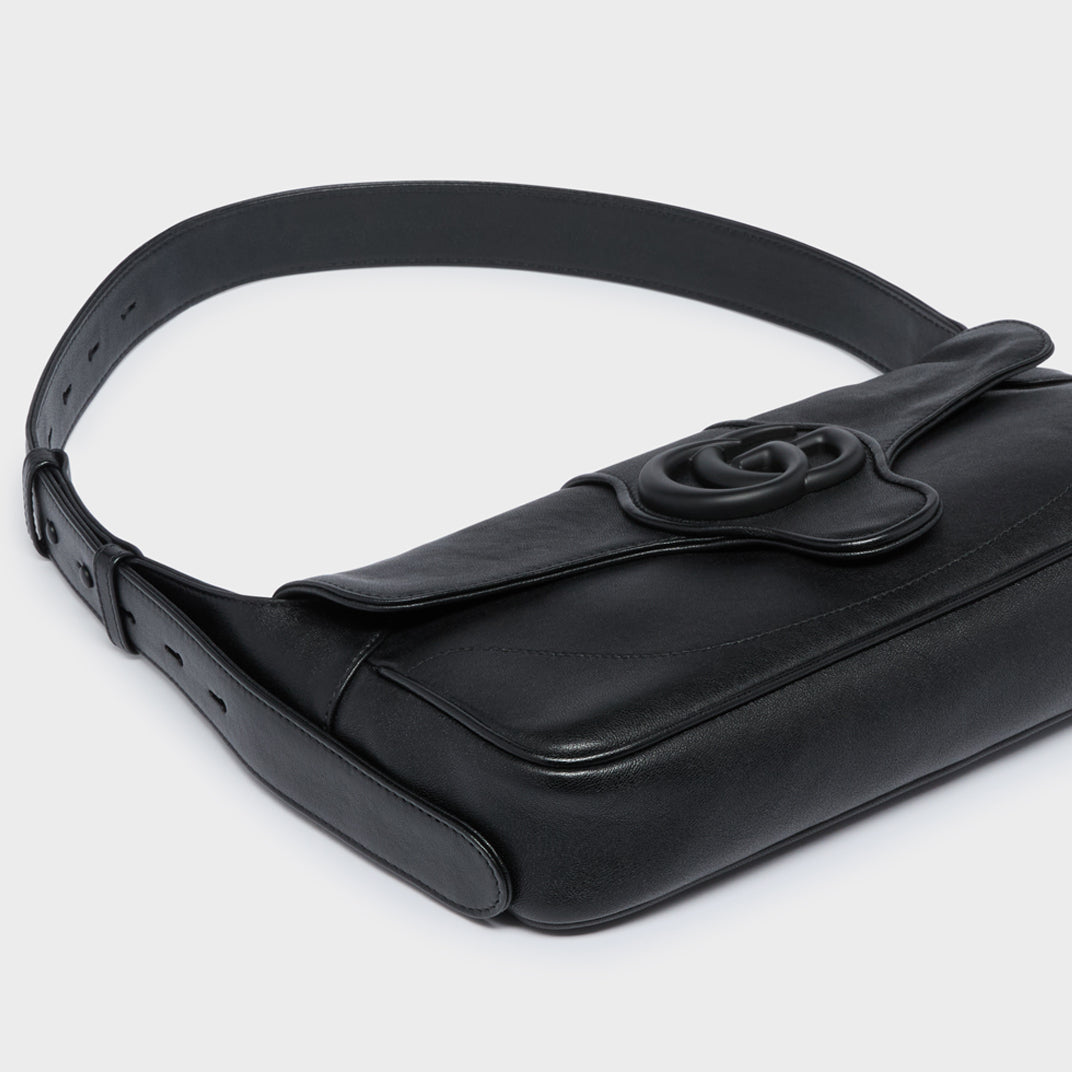 Aphrodite Small Shoulder Bag in Black
