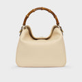Medium Diana Shoulder Bag in Beige