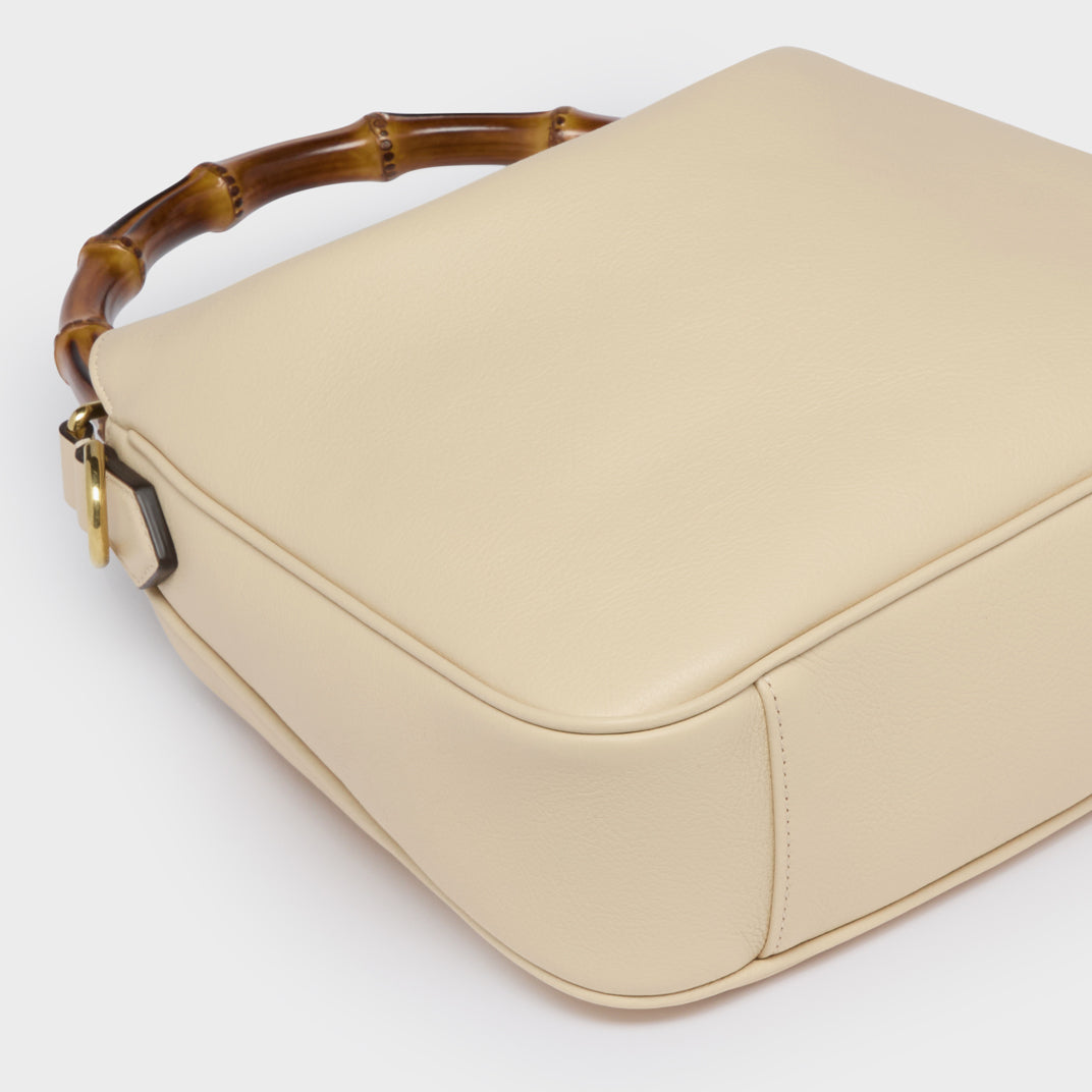 Medium Diana Shoulder Bag in Beige
