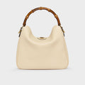 Medium Diana Shoulder Bag in Beige