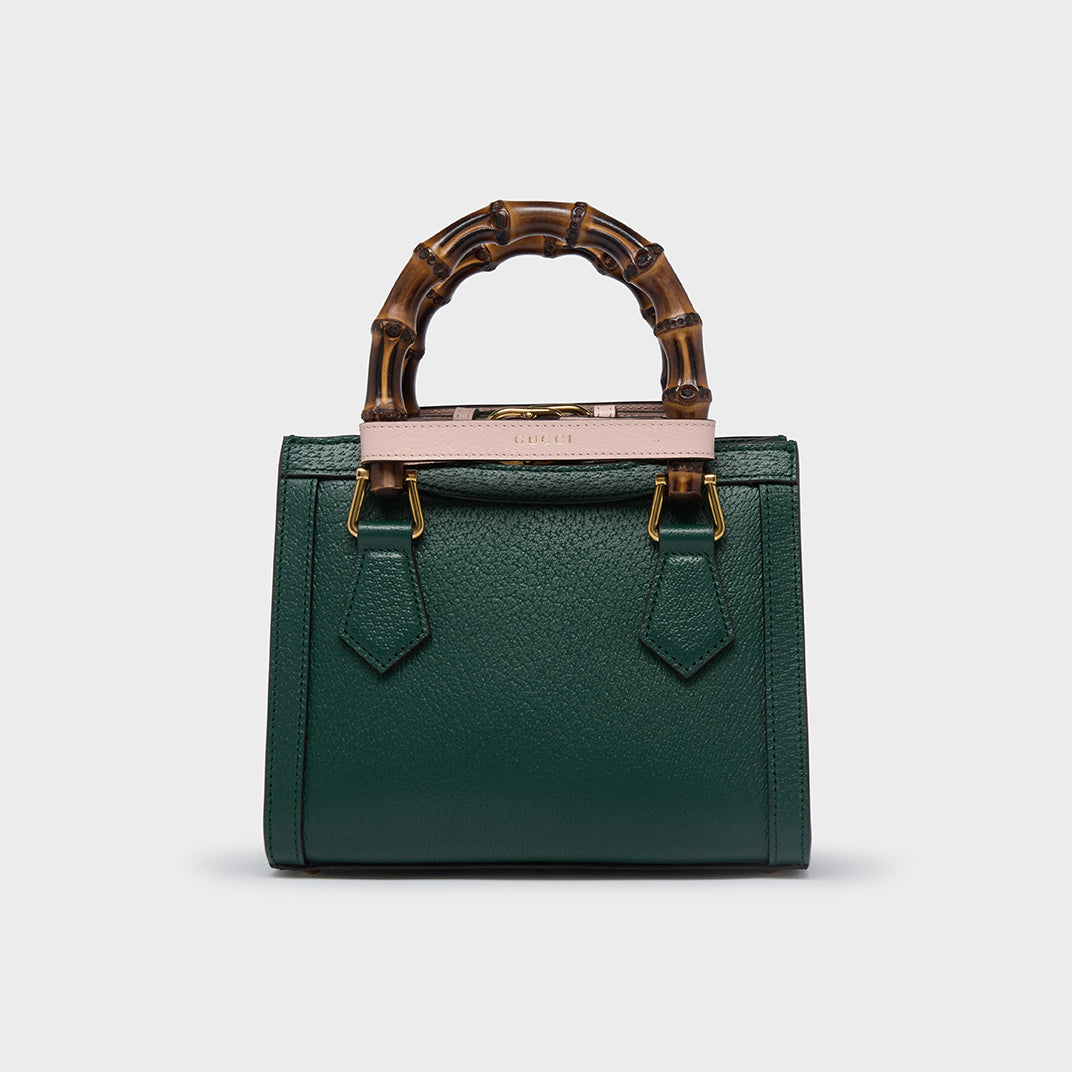 Diana Mini Tote Bag in Green