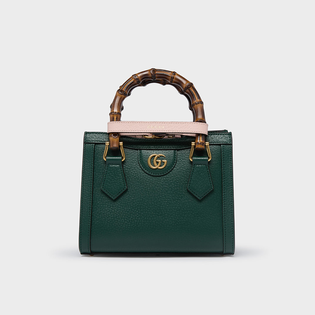 Diana Mini Tote Bag in Green