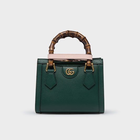 Diana Mini Tote Bag in Green