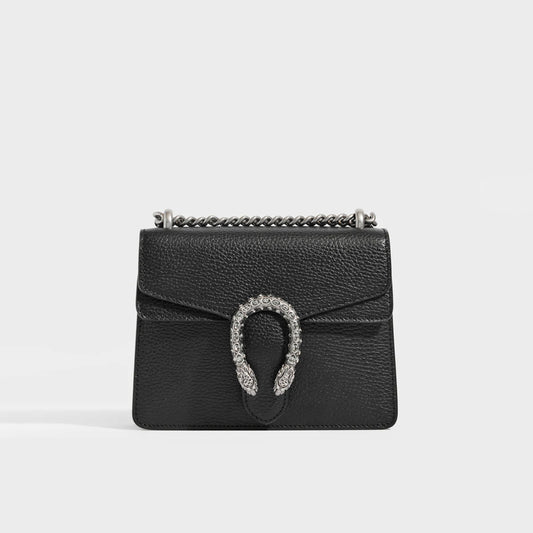 Dionysus Black Leather Mini Bag [ReSale]