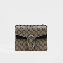 Load image into Gallery viewer, GUCCI Dionysus GG Supreme Mini Bag With Suede Trim in Black [ReSale]