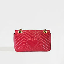 Load image into Gallery viewer, GUCCI GG Marmont Small Shoulder Bag in Red Leather [ReSale]