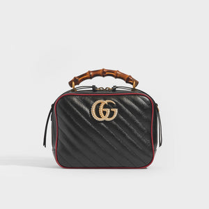 GUCCI GG Marmont Shoulder Bag with Bamboo Handle [ReSale]