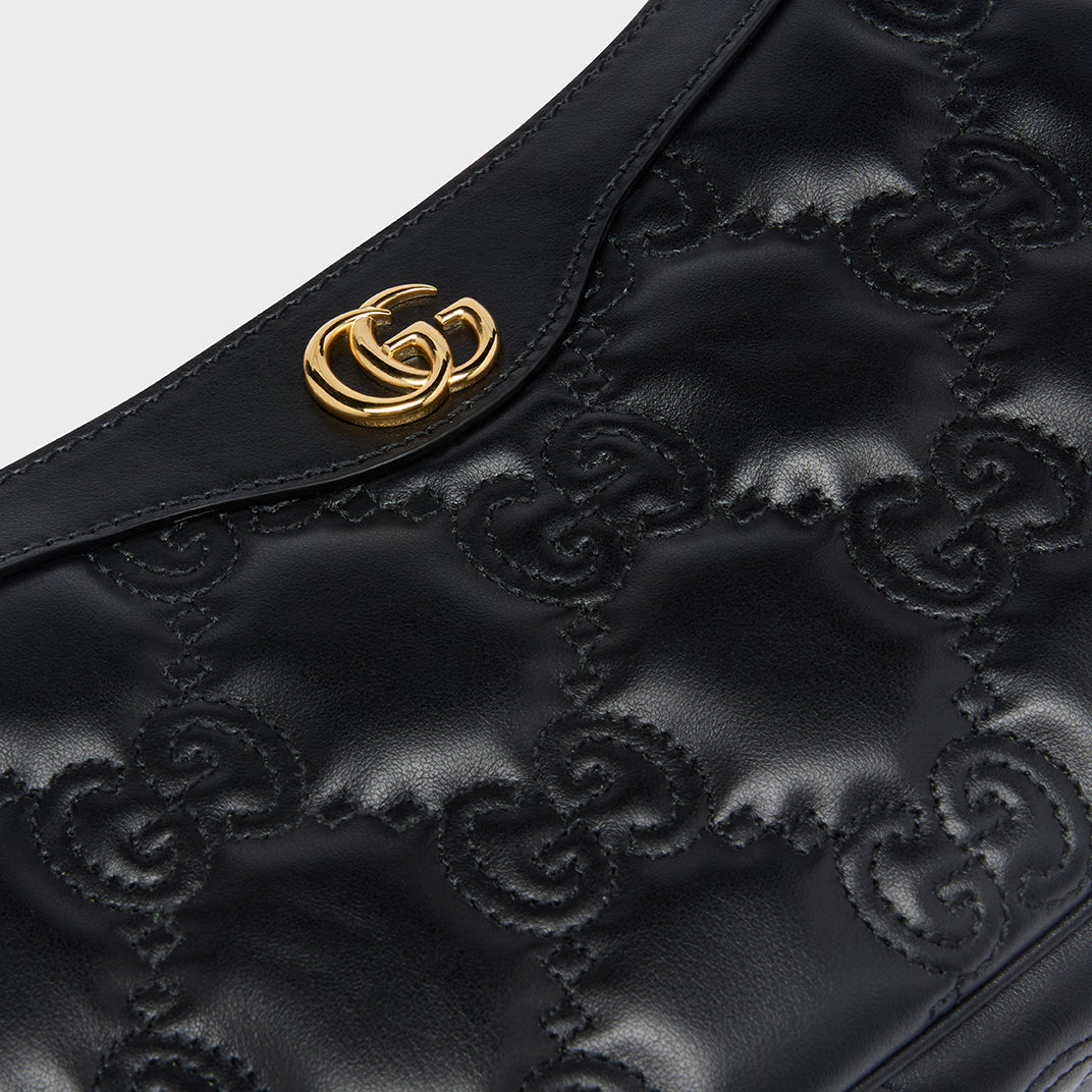 GG Matelassé Handbag in Black