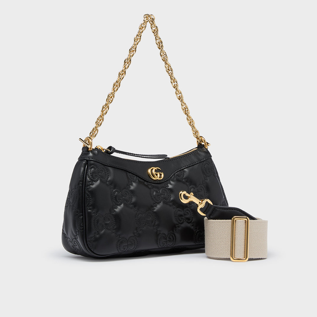 GG Matelassé Handbag in Black