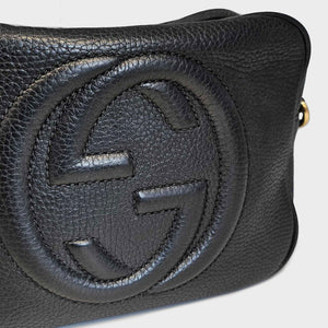GUCCI Soho Small Leather Disco Bag in Black Leather [ReSale]