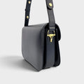Horsebit 1955 Leather Shoulder Bag in Black [ReSale]