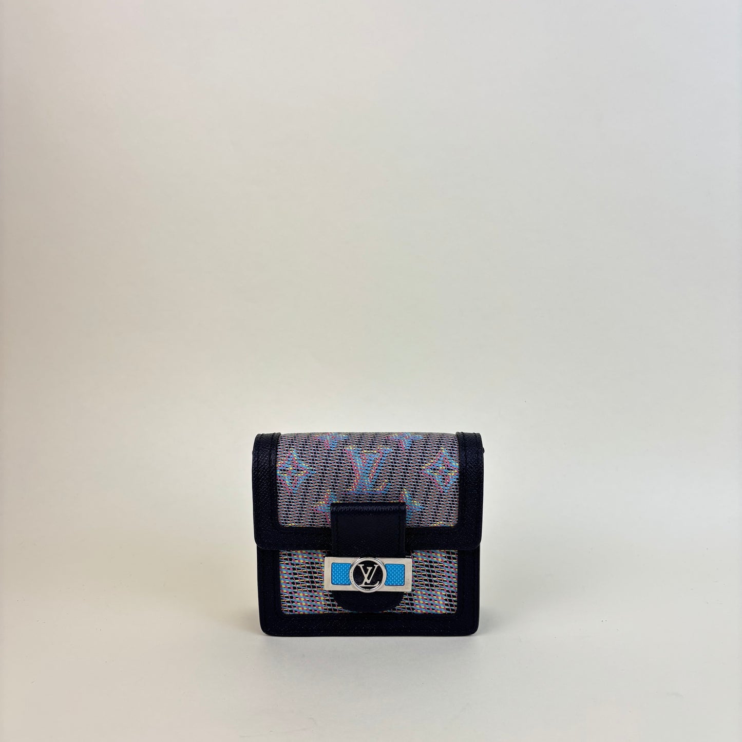 Mini Dauphine in Damier Monogram LV Pop Blue [ReSale]