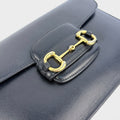 Horsebit 1955 Leather Shoulder Bag in Black [ReSale]