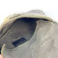 Canvas Embroidered Camouflage Saddle Belt Bag Green [ReSale]