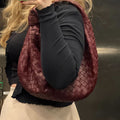 Teen Jodie Intrecciato Leather Bag in Bordeaux
