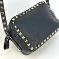Garavani Rockstud Leather Camera Bag in Black [ReSale]