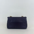Intrecciato Baby Olimpia Shoulder Bag in Grape [ReSale]