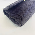 Intrecciato Baby Olimpia Shoulder Bag in Grape [ReSale]