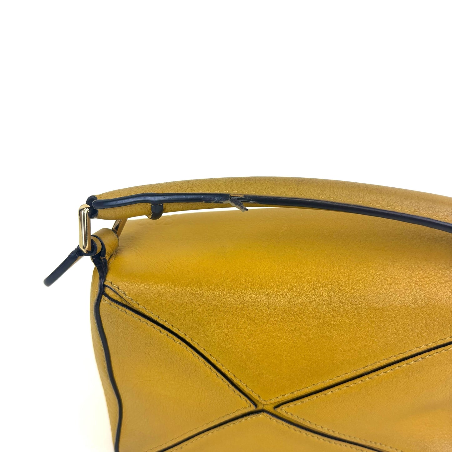 Mini Puzzle Bag in Mustard Leather [ReSale]