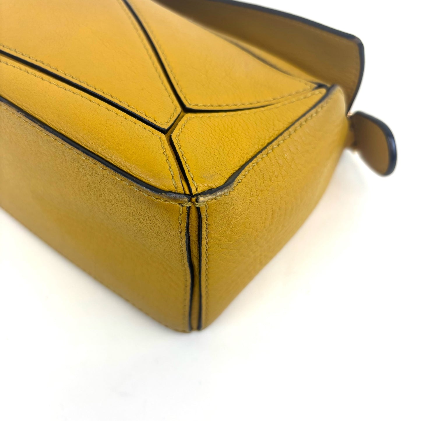 Mini Puzzle Bag in Mustard Leather [ReSale]