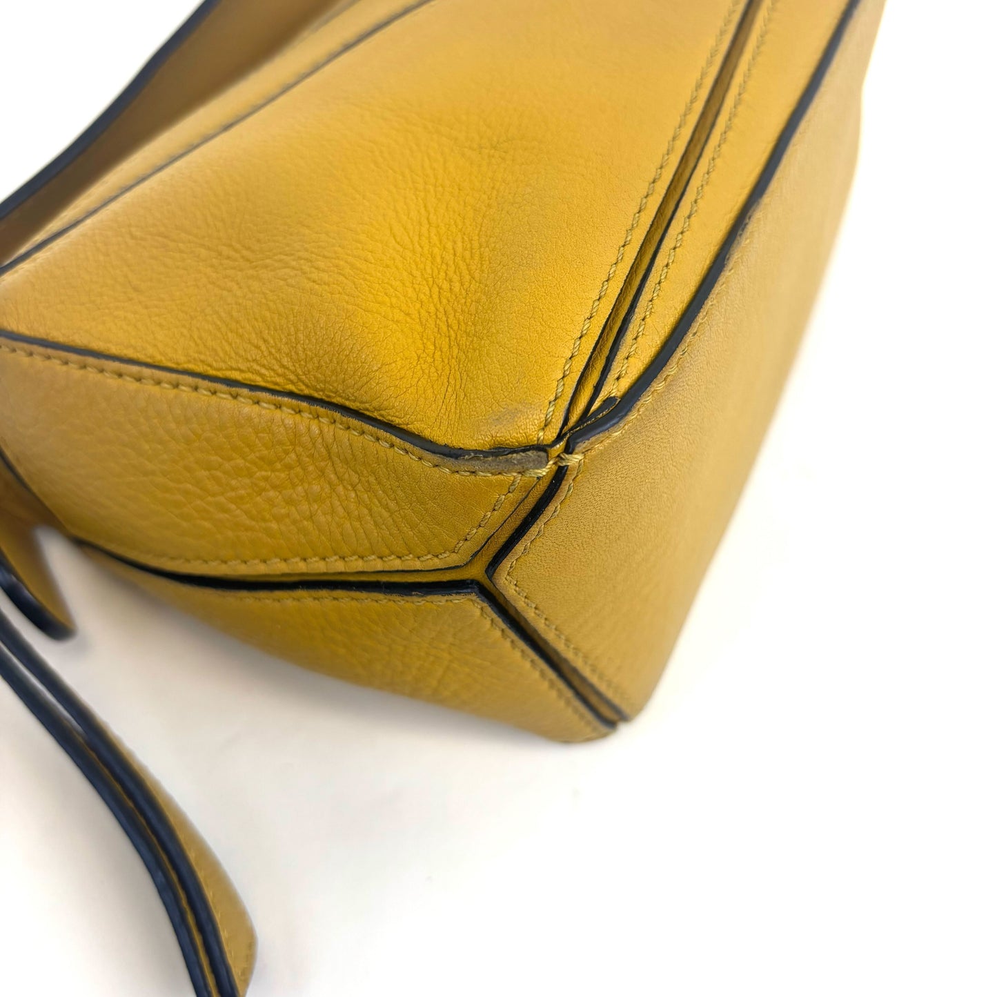 Mini Puzzle Bag in Mustard Leather [ReSale]