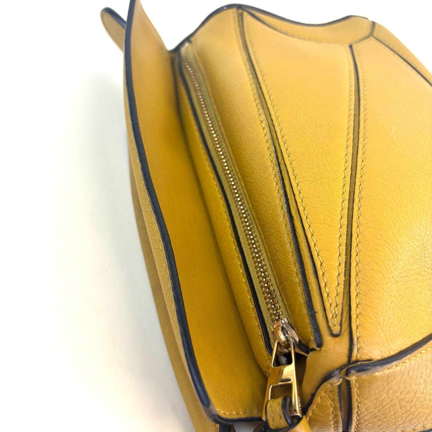 Mini Puzzle Bag in Mustard Leather [ReSale]