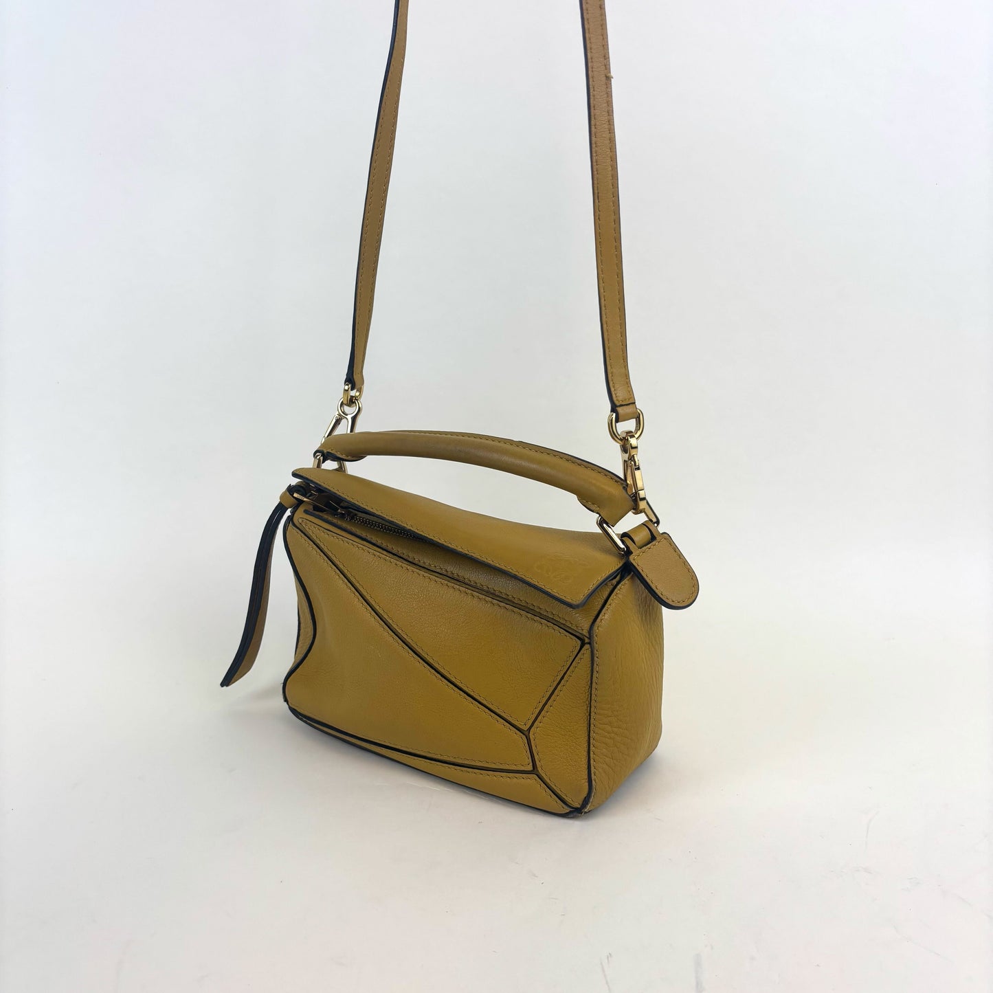 Mini Puzzle Bag in Mustard Leather [ReSale]