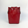 Mon Trésor Mini Bucket Bag in Red [ReSale]