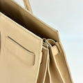 Sac de Jour Large in Beige Leather [ReSale]