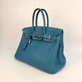Togo Birkin 35 2003 in Blue Jean [ReSale]