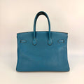 Togo Birkin 35 2003 in Blue Jean [ReSale]