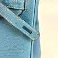 Togo Birkin 35 2003 in Blue Jean [ReSale]