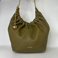 Small Squeeze Bag in Olive Nappa Leather [ReSale]