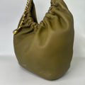 Small Squeeze Bag in Olive Nappa Leather [ReSale]