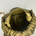 Small Squeeze Bag in Olive Nappa Leather [ReSale]