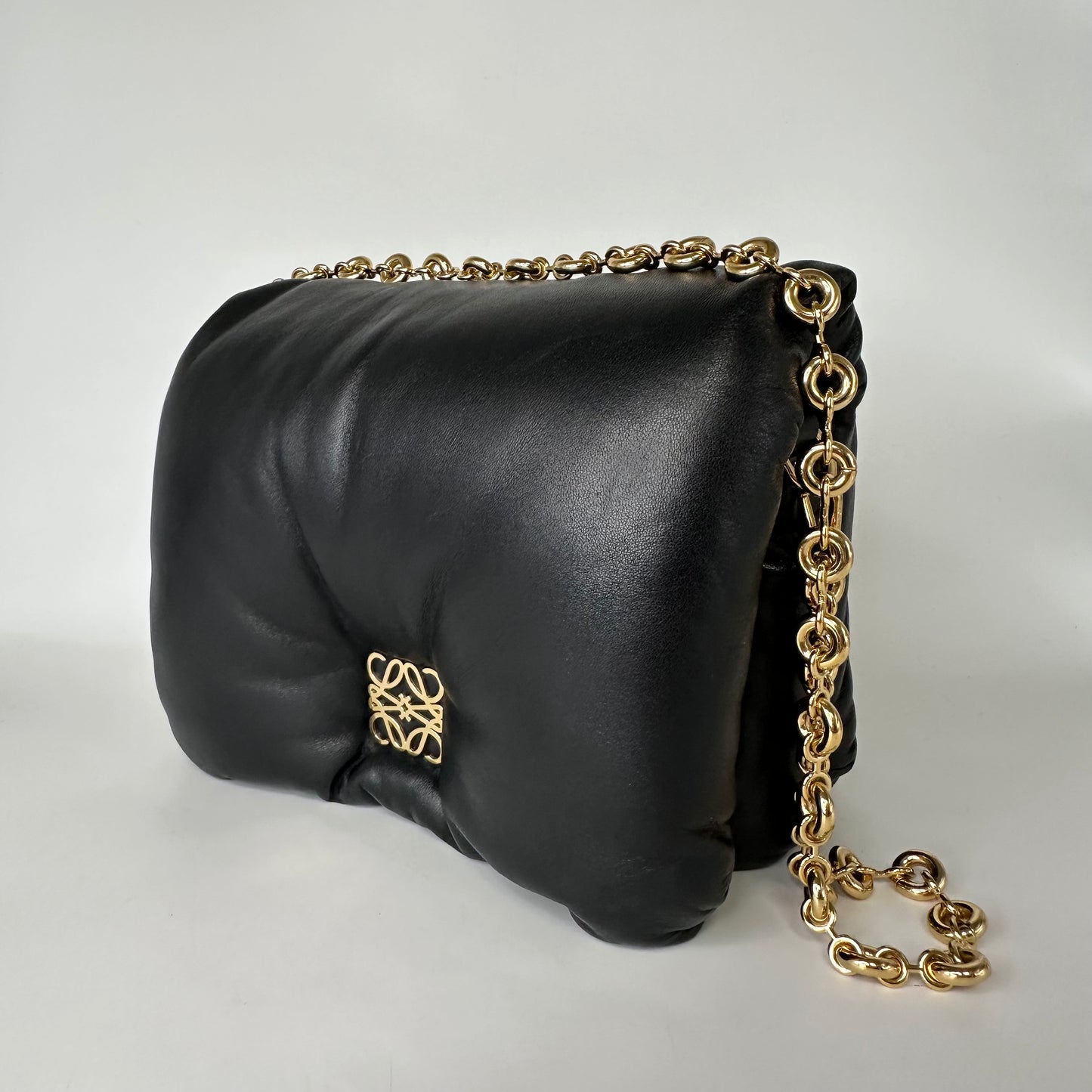Small Puffer Goya Bag in Black [ReSale]