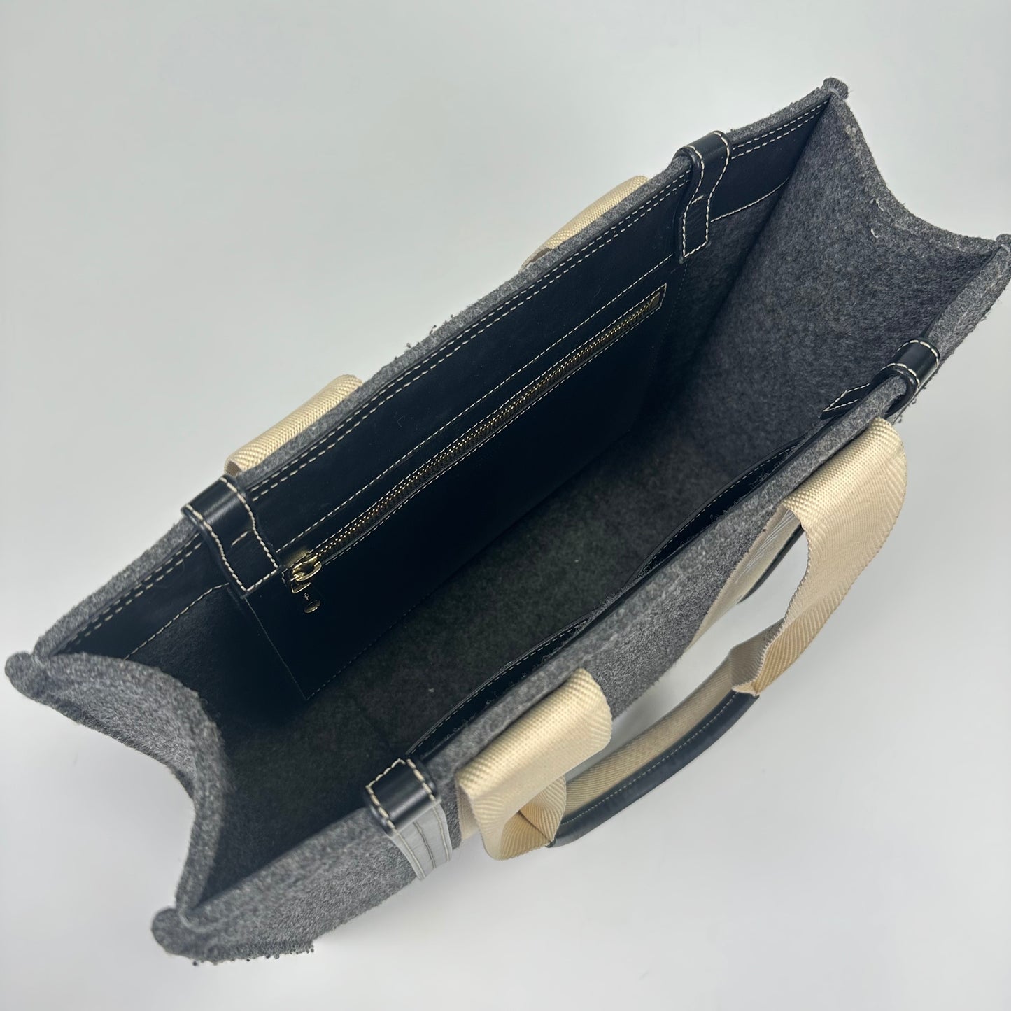 Medium Woody Tote Bag in Grey [ReSale]